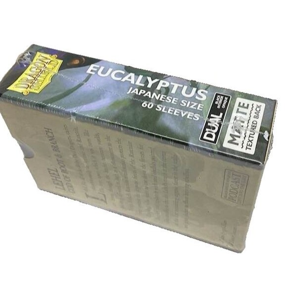Dragon Shield Japanese Sz Eucalyptus Green Card Sleeves Case 10 Boxes Lehel NEW - Picture 6 of 10